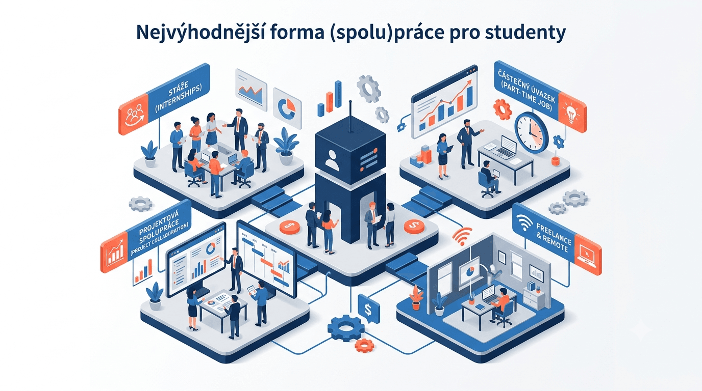 Nejvýhodnější forma (spolu)práce pro studenty v roce 2026