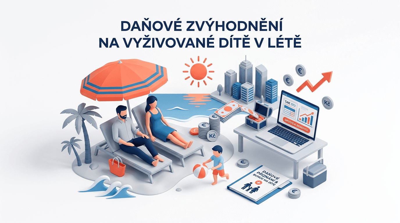 Daňové zvýhodnění na vyživované dítě v létě